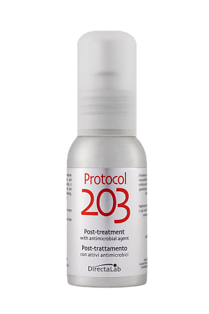 Protocol 203 Post-treatment with antimicrobial agent